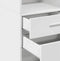 vidaXL - Hoge - kast - 30x42,5x124 - cm - bewerkt - hout - wit