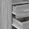 vidaXL - Hoge - kast - 30x42,5x185 - cm - bewerkt - hout - grijs - sonoma - eikenkleur