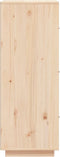 vidaXL - Hoge - kast - 34x40x108,5 - cm - massief - grenenhout