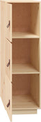 vidaXL - Hoge - kast - 34x40x108,5 - cm - massief - grenenhout