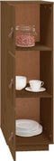 vidaXL - Hoge - kast - 34x40x108,5 - cm - massief - grenenhout - honingbruin
