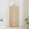 vidaXL - Hoge - kast - 34x40x108,5 - cm - massief - grenenhout