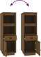 vidaXL - Hoge - kast - 34x40x108,5 - cm - massief - grenenhout - honingbruin