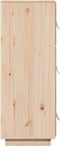 vidaXL - Hoge - kast - 34x40x108,5 - cm - massief - grenenhout