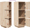 vidaXL - Hoge - kast - 34x40x108,5 - cm - massief - grenenhout