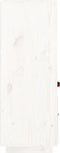 vidaXL - Hoge - kast - 34x40x108,5 - cm - massief - grenenhout - wit