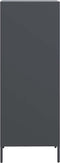 vidaXL - Hoge - kast - 35x39x103,5 - cm - staal - antracietkleurig
