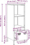 vidaXL - Hoge - kast - 35x39x103,5 - cm - staal - olijfgroen