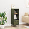 vidaXL - Hoge - kast - 35x39x103,5 - cm - staal - olijfgroen