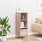 vidaXL - Hoge - kast - 35x39x103,5 - cm - staal - roze
