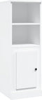vidaXL - Hoge - kast - 36,35,5x103,5 - cm - bewerkt - hout - wit