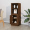 vidaXL - Hoge - kast - 36x35,5x103,5 - cm - bewerkt - hout - bruin - eikenkleur