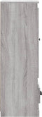 vidaXL - Hoge - kast - 36x35,5x103,5 - cm - bewerkt - hout - grijs - sonoma - eikenkleur