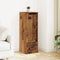 vidaXL - Hoge - kast - 36x35,5x103,5 - cm - bewerkt - hout - oud - houtkleurig