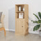 vidaXL - Hoge - kast - 36x35,5x103,5 - cm - bewerkt - hout - sonoma - eikenkleurig