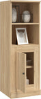 vidaXL - Hoge - kast - 36x35,5x103,5 - cm - bewerkt - hout - sonoma - eikenkleurig