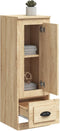 vidaXL - Hoge - kast - 36x35,5x103,5 - cm - bewerkt - hout - sonoma - eikenkleurig