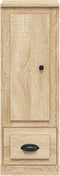 vidaXL - Hoge - kast - 36x35,5x103,5 - cm - bewerkt - hout - sonoma - eikenkleurig