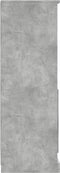 vidaXL - Hoge - kast - 36x35,5x103,5 - cm - bewerkt - hout - betongrijs