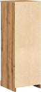 vidaXL - Hoge - kast - 36x35,5x103,5 - cm - bewerkt - hout - artisanaal - eikenkleurig