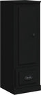 vidaXL - Hoge - kast - 36x35,5x103,5 - cm - bewerkt - hout - zwart