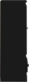 vidaXL - Hoge - kast - 36x35,5x103,5 - cm - bewerkt - hout - zwart