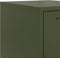vidaXL - Hoge - kast - 36x39x107 - cm - staal - olijfgroen