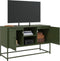 vidaXL - Hoge - kast - 36x39x107 - cm - staal - wit