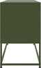 vidaXL - Hoge - kast - 36x39x107 - cm - staal - wit
