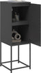vidaXL - Hoge - kast - 36x39x107 - cm - staal - zwart