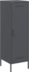 vidaXL - Hoge - kast - 36x39x113 - cm - staal - antracietkleurig