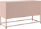 vidaXL - Hoge - kast - 36x39x123 - cm - staal - roze