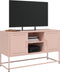 vidaXL - Hoge - kast - 36x39x123 - cm - staal - roze