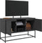 vidaXL - Hoge - kast - 36x39x123 - cm - staal - zwart