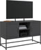 vidaXL - Hoge - kast - 36x39x123 - cm - staal - zwart