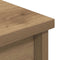 vidaXL - Hoge - kast - 37,5x35x180 - cm - bewerkt - hout - artisanaal - eikenkleur