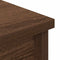 vidaXL - Hoge - kast - 37,5x35x180 - cm - spaanplaat - bruin - eikenkleurig