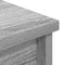 vidaXL - Hoge - kast - 37,5x35x180 - cm - spaanplaat - grijs - sonoma