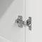 vidaXL - Hoge - kast - 37,5x35x180 - cm - spaanplaat - wit