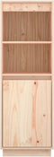 vidaXL - Hoge - kast - 37x34x110 - cm - massief - grenenhout