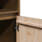 vidaXL - Hoge - kast - 37x34x110 - cm - massief - grenenhout - honingbruin