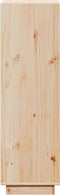vidaXL - Hoge - kast - 37x34x110 - cm - massief - grenenhout