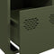 vidaXL - Hoge - kast - 39x35x103,5 - cm - staal - olijfgroen