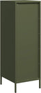 vidaXL - Hoge - kast - 39x35x103,5 - cm - staal - olijfgroen