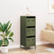 vidaXL - Hoge - kast - 39x35x103,5 - cm - staal - olijfgroen