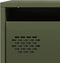 vidaXL - Hoge - kast - 39x35x103,5 - cm - staal - olijfgroen