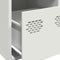 vidaXL - Hoge - kast - 39x35x103,5 - cm - staal - zwart
