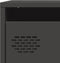 vidaXL - Hoge - kast - 39x35x103,5 - cm - staal - zwart