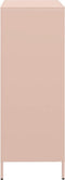 vidaXL - Hoge - kast - 39x35x103,5 - cm - staal - zwart