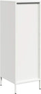vidaXL - Hoge - kast - 39x35x103,5 - cm - staal - zwart
